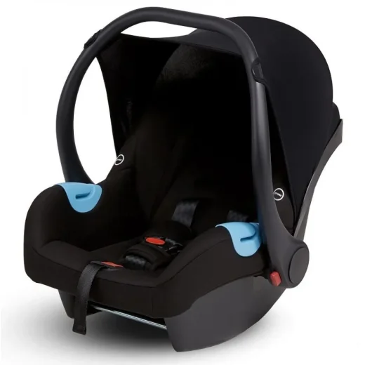 Автокресло группы 0+ BC100B т.м. BIUCO (черное) + База IsoFiX Karwala