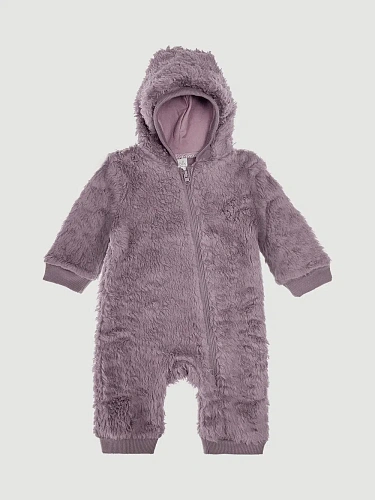 Плюшевый комбинезон Mjolk Purple Dove, на манжетах