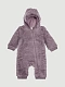 Плюшевый комбинезон Mjolk Purple Dove, на манжетах