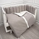 Комплект из 6 предметов Lappetti "Organic baby cotton" для прямоугольной кроватки