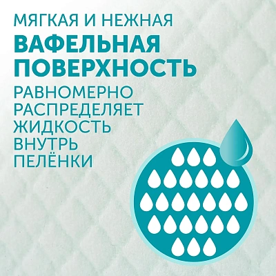 Пеленки LOVULAR Hot Wind одноразовые 60х90см 5шт/уп