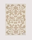Плед детский Loomknits (80x120) Экрю узоры