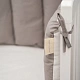 Комплект из 6 предметов Lappetti "Organic baby cotton" для прямоугольной кроватки