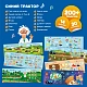 Книга интерактивная Abumba Fingerbook "Синий трактор"