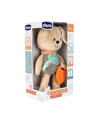 Игрушка мягкая Chicco "Милый кролик"