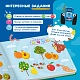 Книга интерактивная Abumba Fingerbook "Синий трактор"