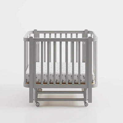 Кроватка детская ANTEMI Terra Light с маятником, спальное место 100х70