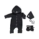 Комплект 3в1 Mimibaby с капюшоном, хлопок