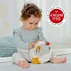 Игрушка-подвеска FEHN музыкальная Слоник на луне, светящаяся в темноте