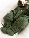 Комплект 3в1 Mimibaby с капюшоном, хлопок
