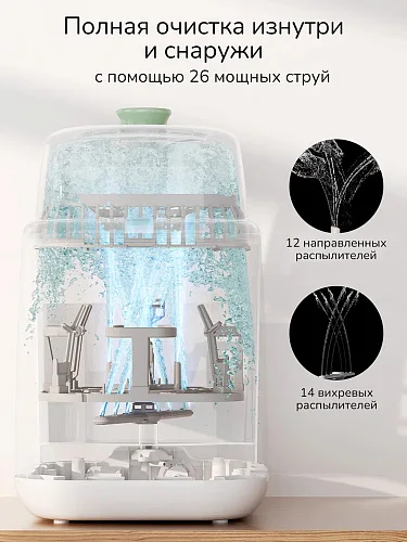 Стерилизатор-мойка Momcozy BS03 KleanPal Pro для бутылочек