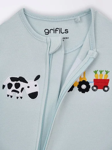 Комбинезон GRIFILS "Ферма" с закрытой ножкой