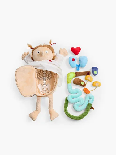 Игрушка мягкая Happy Baby ,FUNNY ANATOMY «ФАНИ АНАТОМИ»