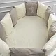 КПБ Lappetti "Organic baby cotton" для овальной и прямоугольной кроватки, 6 предметов