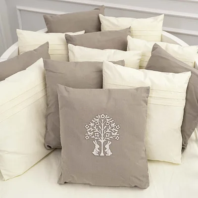 КПБ Lappetti "Organic baby cotton" для овальной и прямоугольной кроватки, 6 предметов