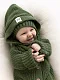Комплект 3в1 Mimibaby с капюшоном, хлопок