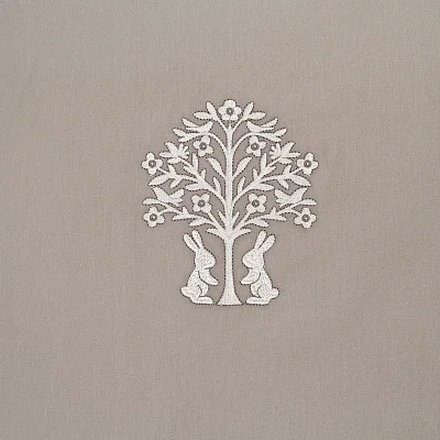 КПБ Lappetti "Organic baby cotton" для овальной и прямоугольной кроватки, 6 предметов