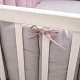 Комплект из 6 предметов Lappetti "Organic baby cotton" для прямоугольной кроватки