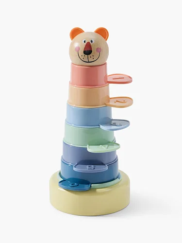 Игрушка развивающая пирамидка Happy Baby, ZOO PYRAMID