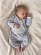 Комбинезон флисовый Mimibaby без капюшона с подкладом