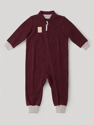 Флисовый комбинезон Leokid SNOWBERRY REDWOOD