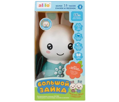 Игрушка большой зайка alilo G6 PRO