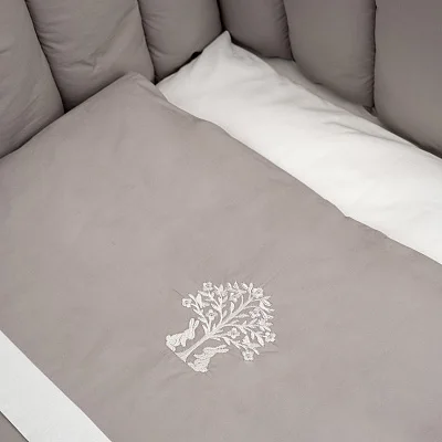 КПБ Lappetti "Organic baby cotton" для прямоугольной кроватки, 6 предметов