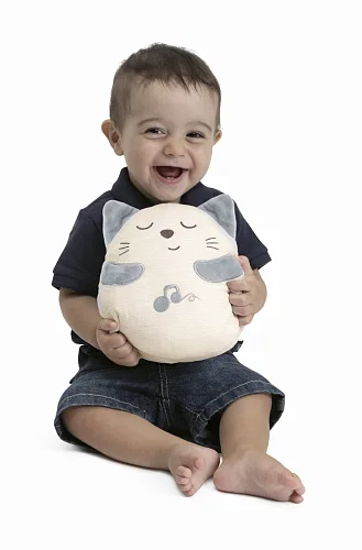Игрушка мягкая Chicco музыкальная "Мурчащий котёнок"