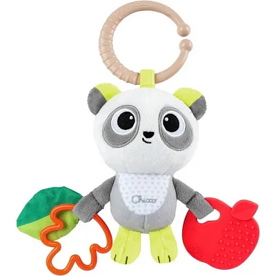 Игрушка-погремушка Chicco мягкая "Панда"