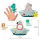 Игрушка для ванны FEHN лодка и пальчиковая игрушка Крокодил