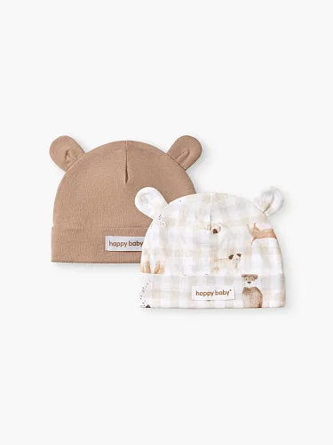 Шапочка Happy Baby, 2 шт