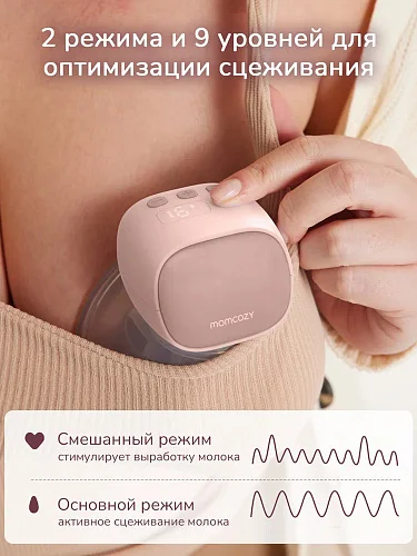 Молокоотсос беспроводной Momcozy S9 Pro электрический