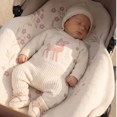 Плед Mimibaby Оленёнок Пейзаж