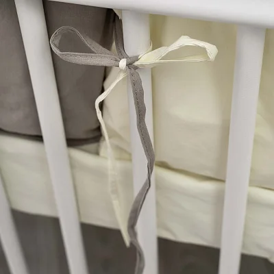 КПБ Lappetti "Organic baby cotton" для овальной и прямоугольной кроватки, 6 предметов