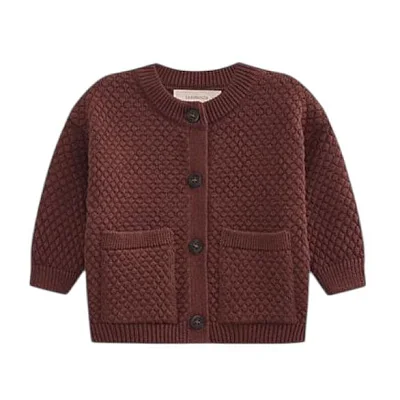 Кардиган детский Loomknits Шоколад LW5311
