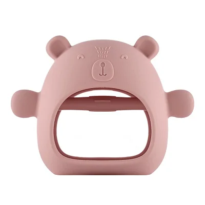 Прорезыватель Roxy Kids силиконовый на руку Мишка
