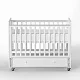 Кроватка Antemi Classic Sleep с маятником и ящиком 120*60