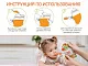 Пакеты Roxy Kids для хранения фруктового пюре 5 шт., с ложечкой