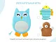 Мочалка-рукавичка Roxy Kids махровая Baby Owl