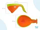 Ковш для ванны Roxy Kids Flipper с лейкой в обечайке