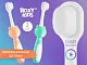 Щетка зубная для детей Roxy Kids Мишка ультрамягкая 10000 щетинок, 2шт.