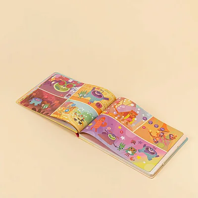 Книга интерактивная Abumba Fingerbook "Ум и Хрум"