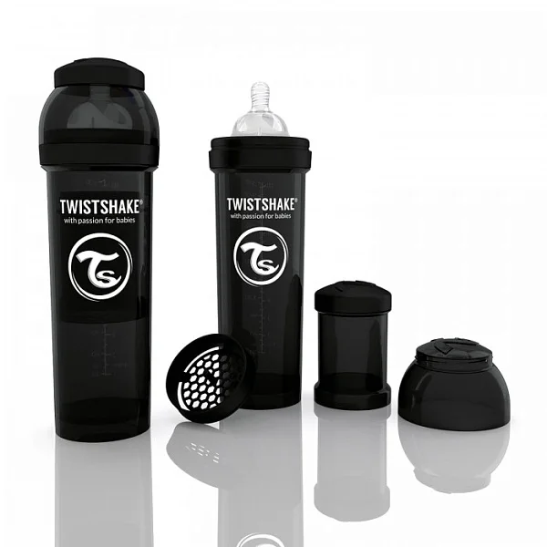 Бутылочка антиколиковая Twistshake для кормления 330 мл.