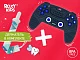 Прорезыватель Roxy Kids силиконовый Игровой джойстик с держателем в футляре