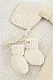 Комплект 3в1 Mimibaby с капюшоном, меринос