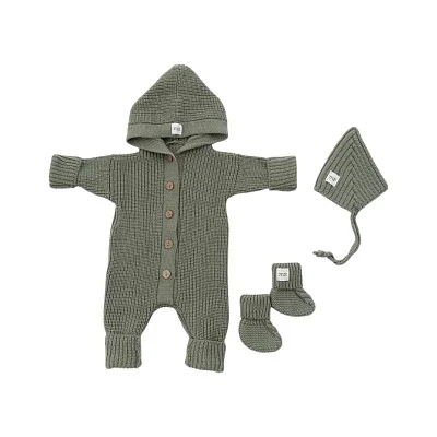 Комплект 3в1 Mimibaby с капюшоном, меринос