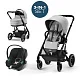 Коляска 3в1 Cybex Balios S Lux BLK 2023