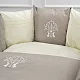 КПБ Lappetti "Organic baby cotton" для овальной и прямоугольной кроватки, 6 предметов