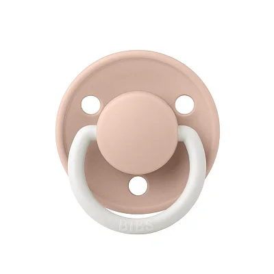 Пустышка силиконовая ночная BIBS De Lux Glow, 0+ мес.