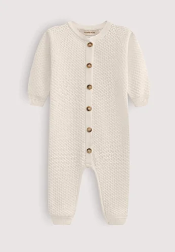 Комбинезон детский Loomknits Кремовый W058N